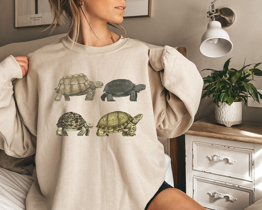 Turtle Sweatshirt ,Animal Lover Shirt Turtle Gifts, Turtle Lover Gift, Animal Crewneck, Love Turtle Sweatshirt, Save Turtles, Turtle Shirt