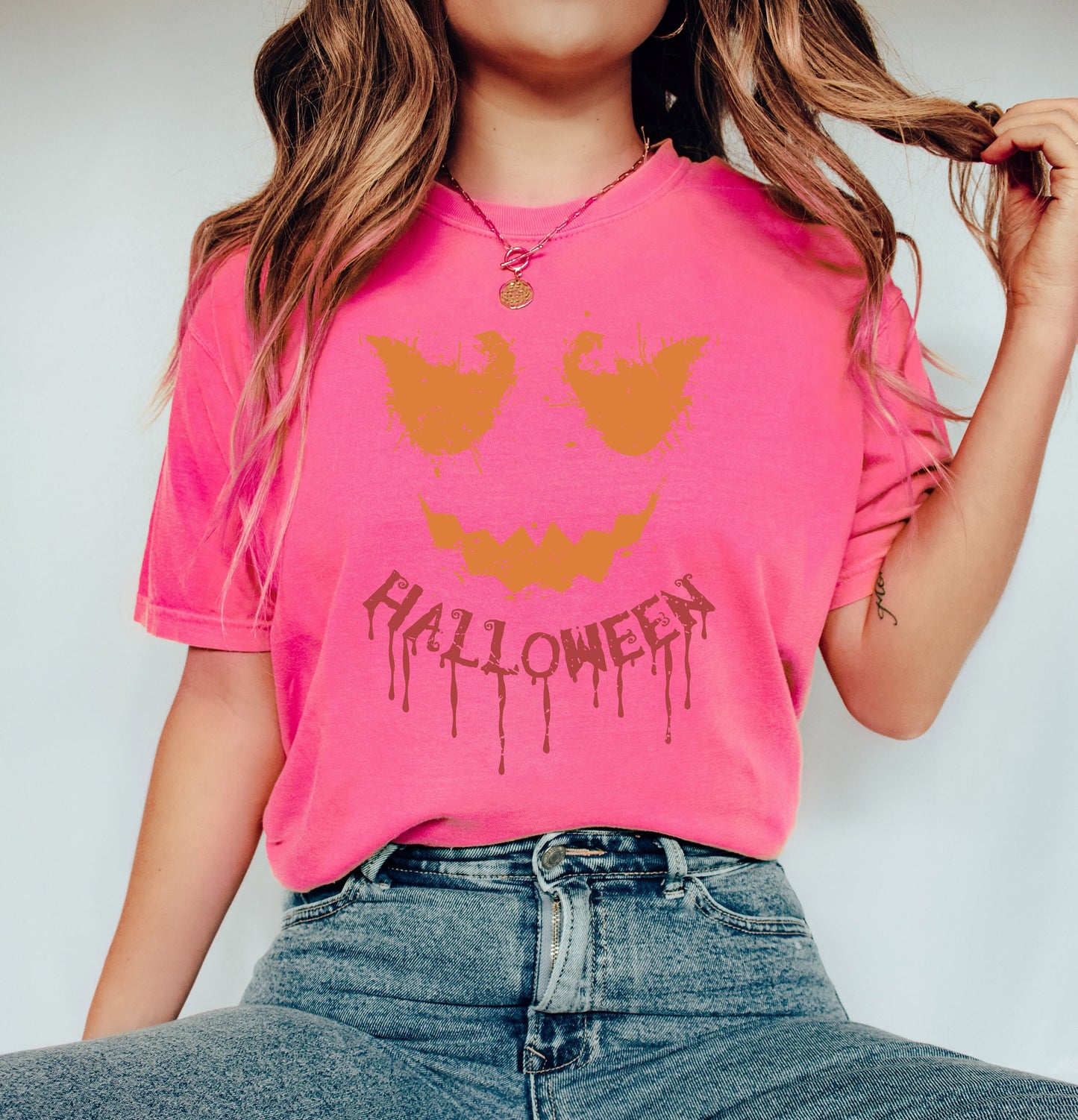 Comfort Colors Halloween Shirt, Halloween Sweatshirt, Pumpkin Sweatshirt, Pumpkin Sweater, Jack-o-Lantern Sweat, Spooky Season, Fall Shirts