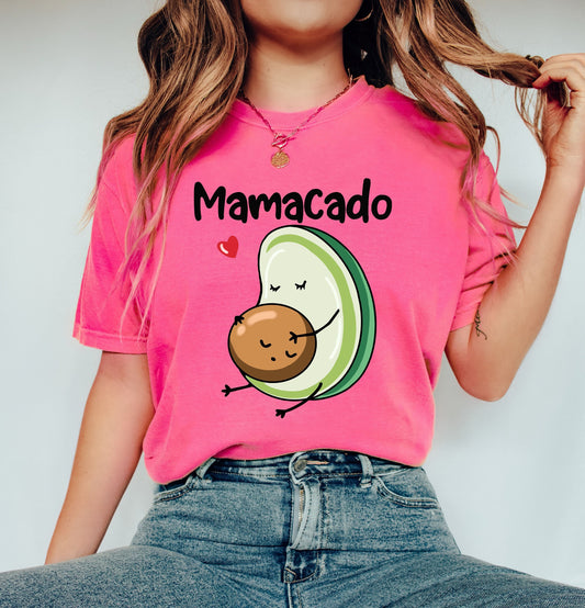 Comfort Colors Pregnancy Shirt,Pregnancy Reveal To Husband,Pregnancy Announcement T,Avocado Pregnant Shirt,Mamacado Pregnant tee Mamacado