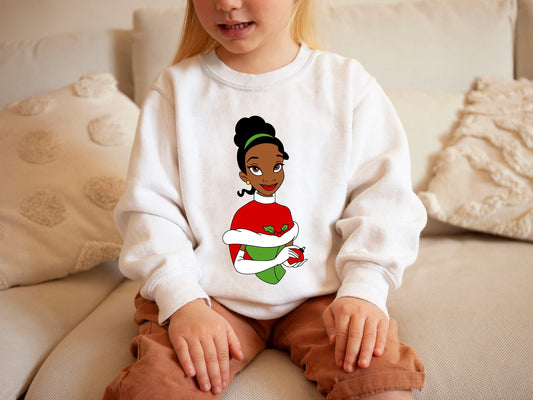 Disney Tiana Princess Christmas Sweatshirt,Princess Tiana Shirt,Disney Princess Shirt,Disney Shirt,Disney Vacation Shirt,Cinderella,Tiana