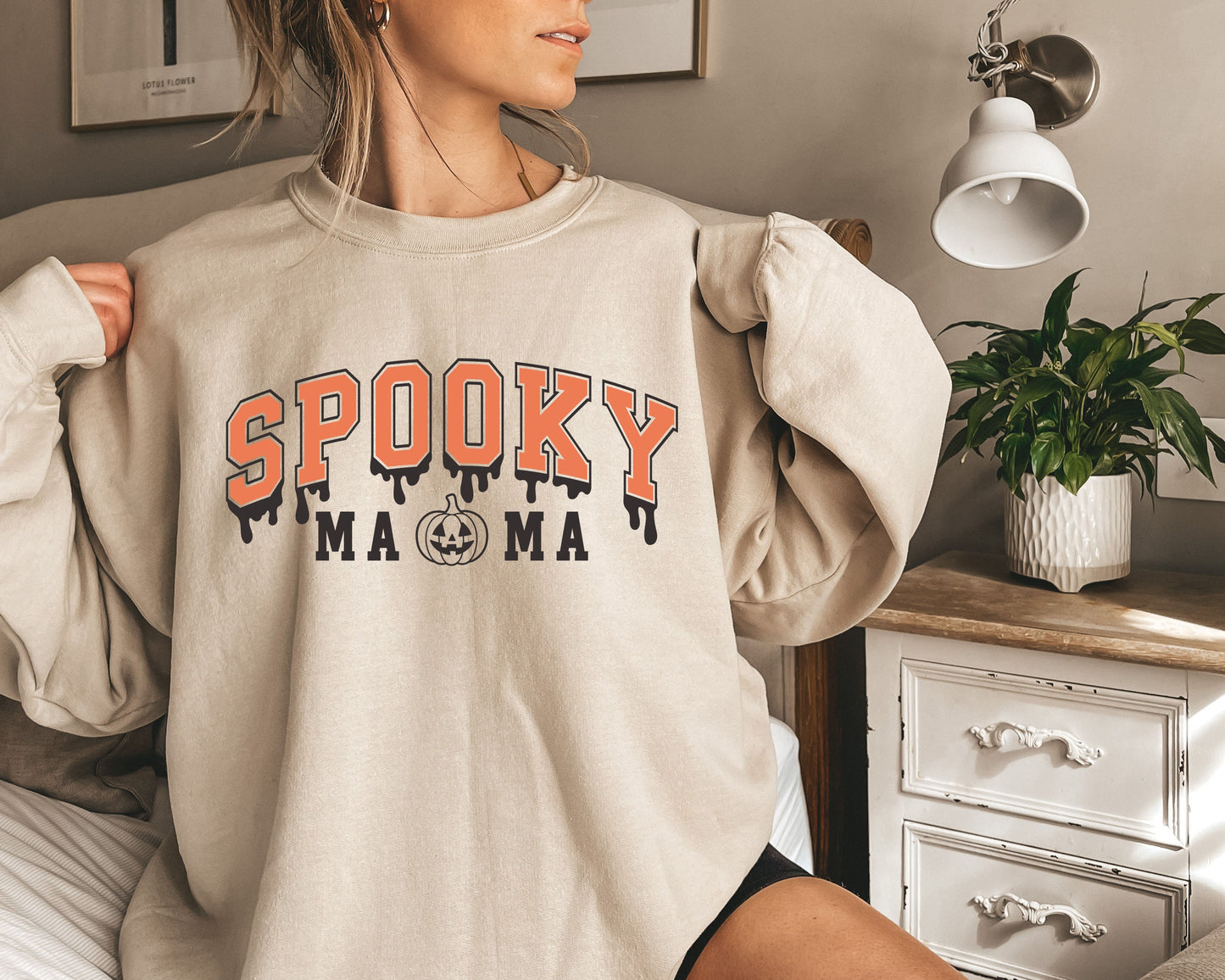 Spooky Mama Sweatshirt, Halloween Shirt For Mom,Halloween Shirt, Spooky Halloween Shirt, Halloween Mama Shirt,Spooky Season Shirt,