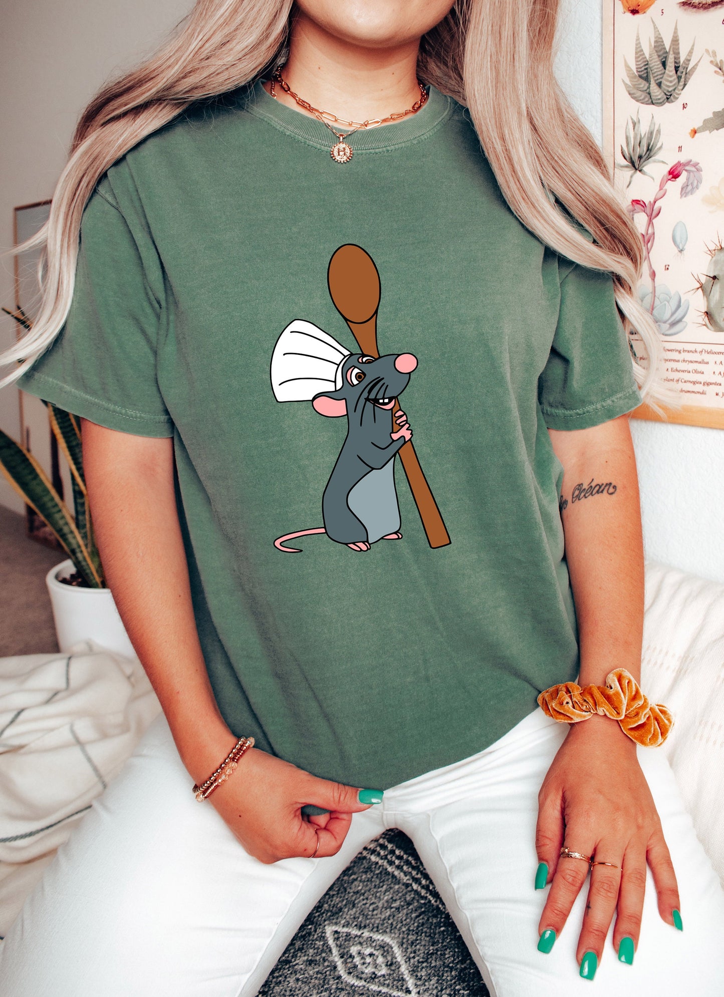 Comfort Colors  Disney Ratatouille Shirt,Remy Shirt,Little Chef Shirt,Mouse Chef Shirt,Ratatouille Shirt,Anyone Can Cook,Food and Wine