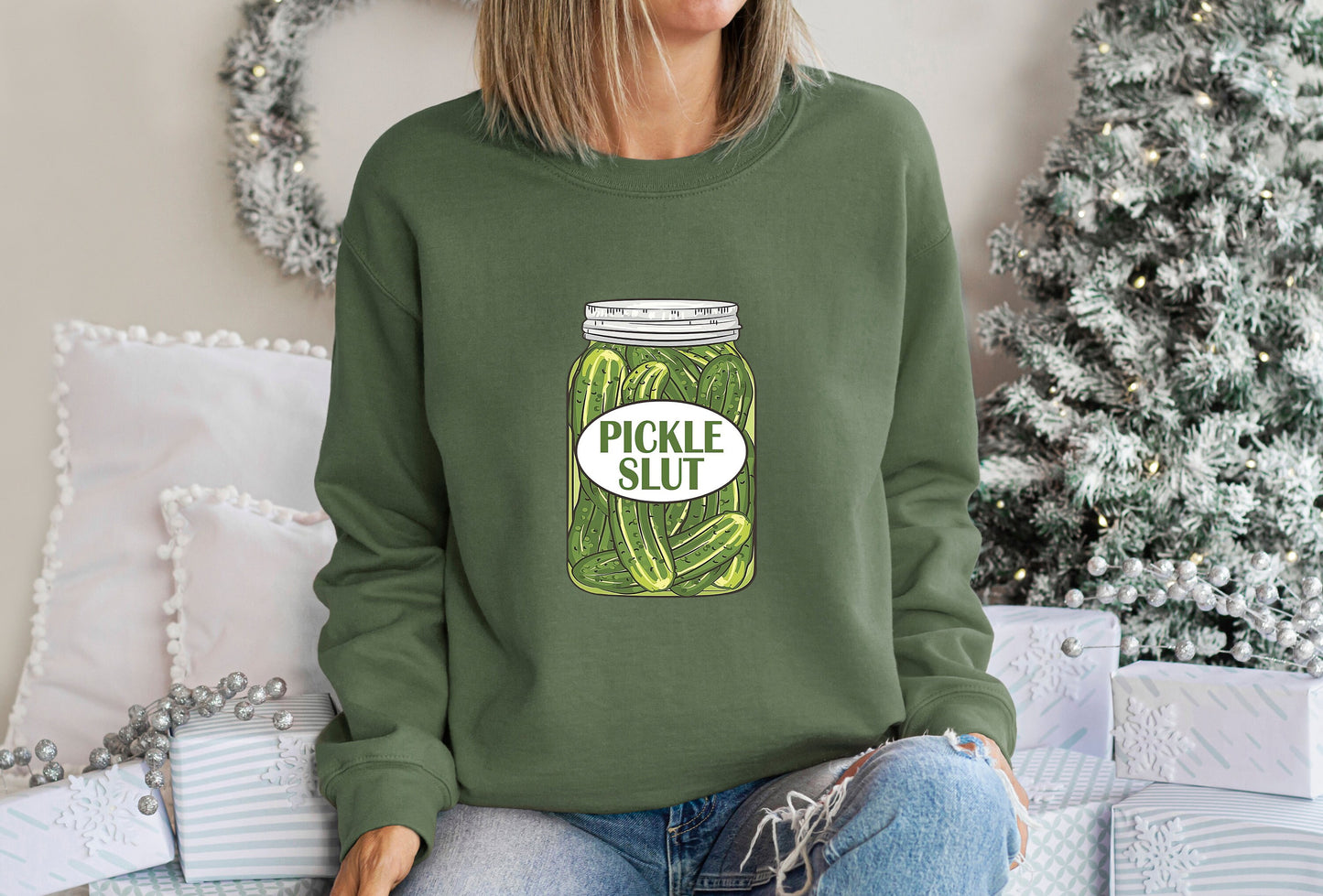 Pickle Slut Sweatshirt,Canned Pickle Slut Shirt,Pickle Slut Sweatshirt,Pickle Gift,Funny Humor Pickle Shirt,Pickle Tee Funny Shirt