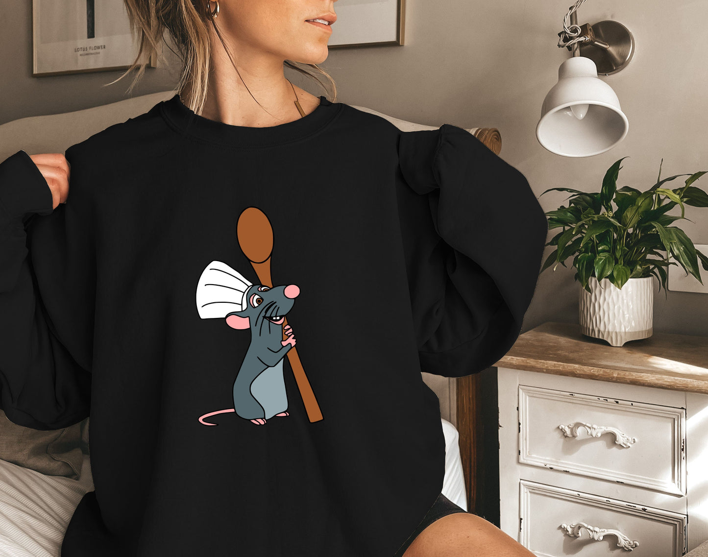 Disney Ratatouille Sweatshirt,Remy Shirt,Little Chef Shirt,Mouse Chef Shirt,Ratatouille Shirt,Anyone Can Cook,Food and Wine Sweatshir