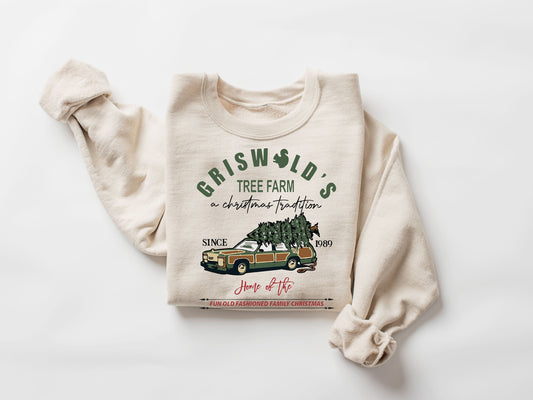 Griswold's Tree Farm Since 1989 Sweater,XMAS Shırt,Christmas Shirt,Christmas Sweatshirt,Christmas Family,Christmas Gift,Christmas Shirt,xmas