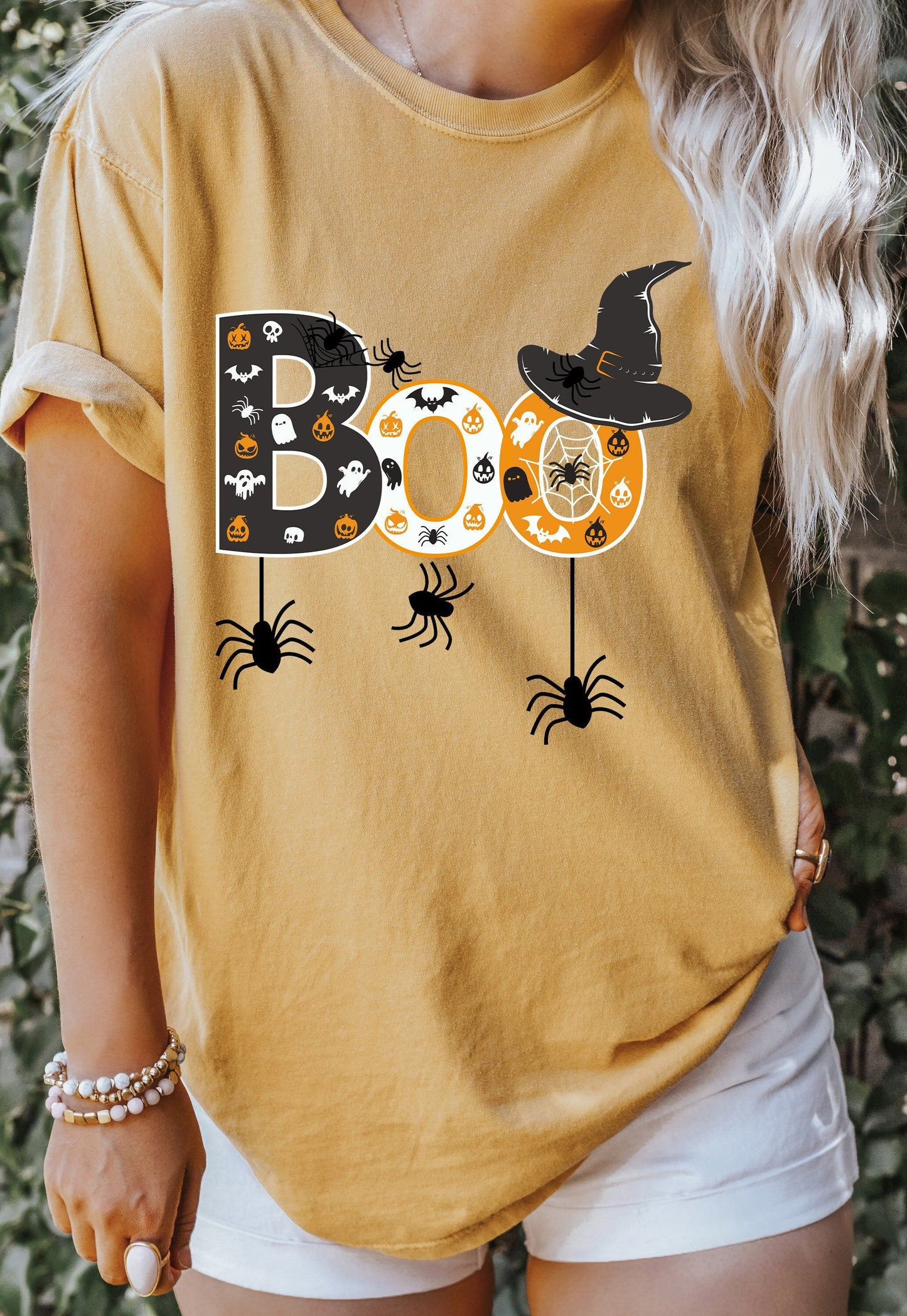 Comfort Colors Halloween Boo Shirts, Hocus Pocus Shirts,Fall Shirts, Halloween Outfits,Halloween Sweatshirt ,Spider Halloween Shirt,